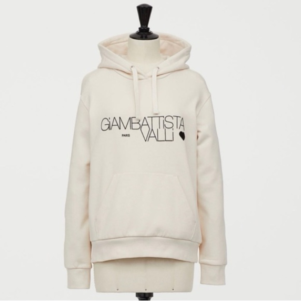 GIAMBATTISTA VALLI x H&M Sweatshirt Hoodie XS